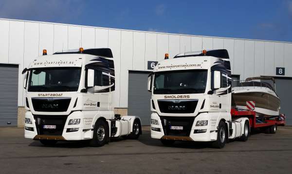 De vloot Transport Smolders boottransporten